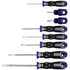 8 Pc. Combination Screwdriver Set #24006A - Benchmark Tooling