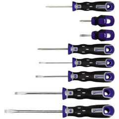 8 Pc. Combination Screwdriver Set #24006A - Benchmark Tooling