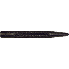 Mayhew Center Punch - 1/4″ Hex × 4″ Overall Length - Benchmark Tooling