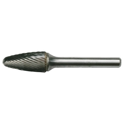 SF-1 Standard Cut Solid Carbide Bur-Round Nose Tree Shape