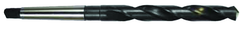 21.4mm Dia. - HSS 2MT GP Taper Shank Drill-118Â° Point-Surface Treated - Benchmark Tooling