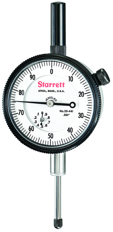 25-441JWCSC STARRETT DIAL INDICATOR - Benchmark Tooling