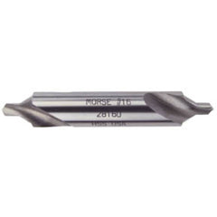 #16 × 3″ OAL HSS Bell Combined Drill and Countersink Bright Series/List #1498 - Benchmark Tooling