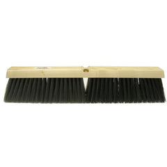 18″ - Black Medium Sweeping Broom Without Handle - Benchmark Tooling