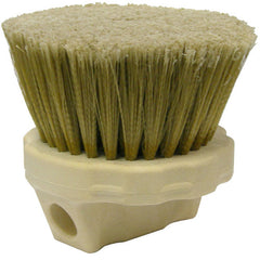 4-1/2″ Round Window Brush, Flagged Gold Polystyrene Fill - Benchmark Tooling