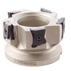 90° Arbor Mnt Face Mill-F90LND4.00-08-1.50-R-N15; 4"Dia - Benchmark Tooling