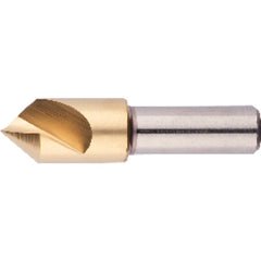 1/8″ Cutting Dia. 1/8″Shank Dia, 1 Flute, 82 Degrees, HSSCo Countersink Series/List #1754 - Benchmark Tooling