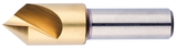 1-1/4" Size-1/2 Shank-60°-HSS Single Flute Countersink - Benchmark Tooling