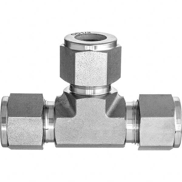 Value Collection - Metal Compression Tube Fittings Type: Union Tee End Connections: Comp x Comp x Comp - Benchmark Tooling