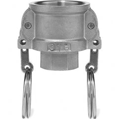 USA Sealing - 1-1/2" x 1-1/2" Cam & Groove Female Coupler Female NPT Thread - Benchmark Tooling