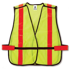 8080BAX Lime Non-Cert X-Back Vest - Benchmark Tooling