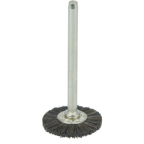 3/4″ Miniature Wheel, Stiff Hair Fill, 3/32″ Stem - Benchmark Tooling