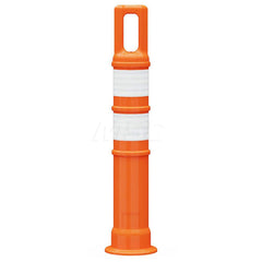 Traffic Barrels, Delineators & Posts; Type: Handle Top Delineator; Material: LDPE; Reflective: Yes; Base Needed: Yes; Height (Inch): 42; Width (Inch): 4-1/2; Additional Information: Sub Brand: Watchtower ™; Series: 7342; Stripe Width: 3 in; Stripe Color: