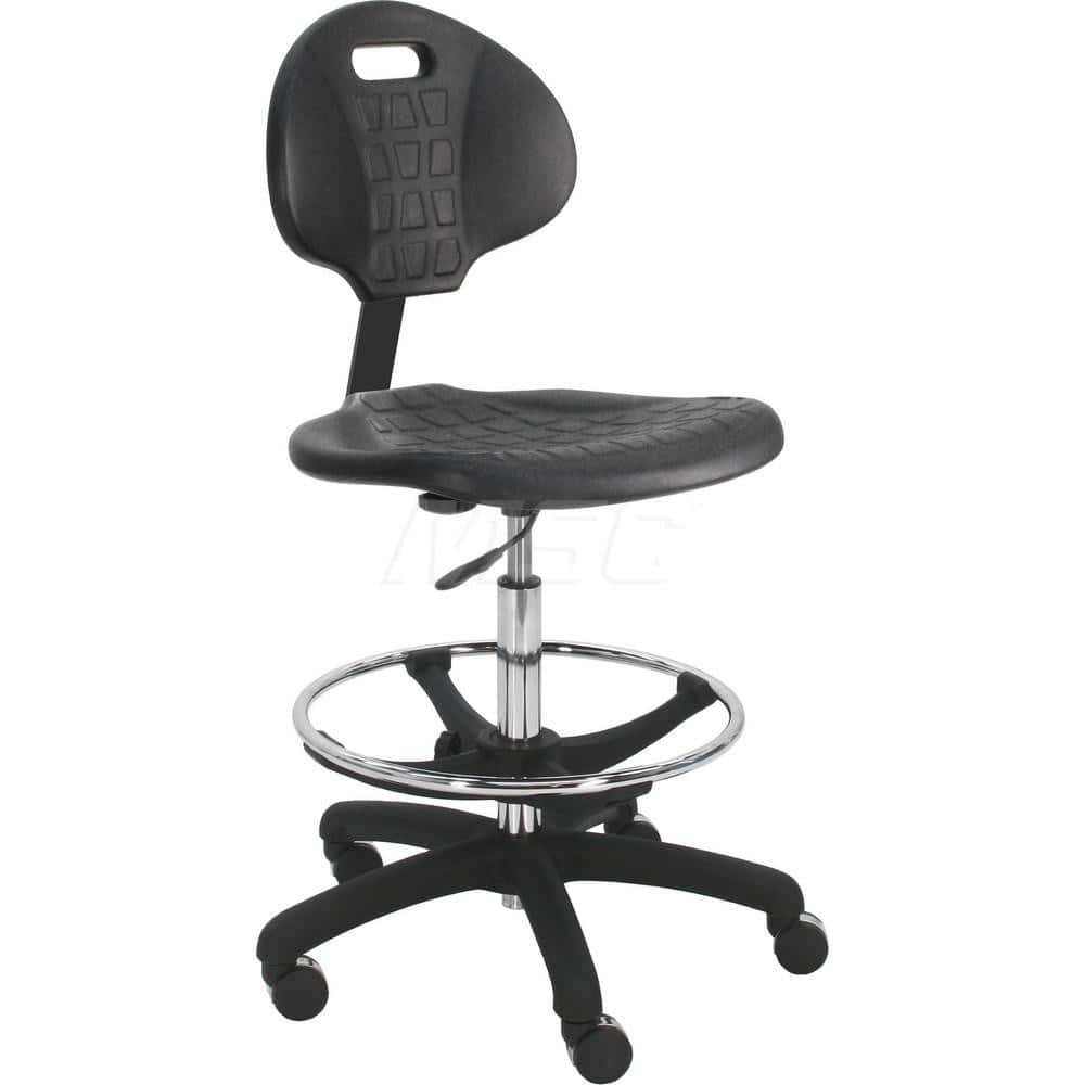 Task Chair: Polyurethane, Black