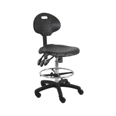 Task Chair: Polyurethane, Black