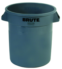 Brute - 10 Gallon Round Container - Double-ribbed base - Benchmark Tooling