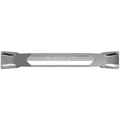 Grooving Insert: YG602G, Solid Carbide TiAlN Finish, Neutral, 0.118″ Cutting Width