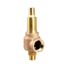 3/4 Mnpt X 1 Fnpt Series 740-Df Asme Section Viii Safety Valve With (D) Orifice, Metal Seat, Closed Cap For Liquid Service Set 300 Psi