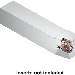 LH FIX8 Negative (Axial) Negative (Radial) Indexable Turning Toolholder - 75deg; Lead Angle, -6° (Axial)/-6.5° (Radial), 1-1/2 x 1-1/2″ Shank, Takes CNUX191016R Inserts