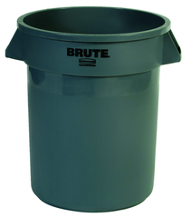 Brute - 20 Gallon Round Container --Â Double-ribbed base - Benchmark Tooling
