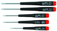 5 Piece - 1.27mm - 3.0mm - Precision Ball End Hex Metric Screwdriver Set - Benchmark Tooling