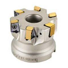 Heli Do Indexable Face Mill-2.5" Dia; 1" Bore Dia - Benchmark Tooling