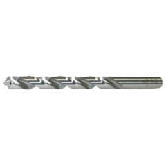 9.70mm RHS / RHC HSS 118 Degree Radial Point CLE-MAX Jobber Drill - Bright - Exact Industrial Supply