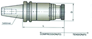 NO.1 V40 TENS/COMP TAP HOLDER - Benchmark Tooling