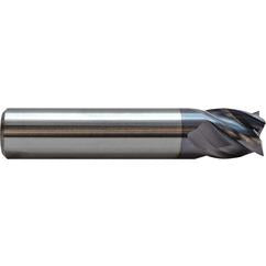 3/8x3/8x1-1/4x3 4 Flute TuffCut® XT HP End Mill .015R - Benchmark Tooling