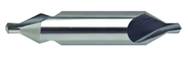 2.5mm x 50mm OAL 60° HSS LH Center Drill-Bright Form A - Benchmark Tooling