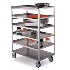 Lakeside - Carts; Type: Utility Cart ; Load Capacity (Lb.): 500.000 ; Number of Slots: 0 ; Number of Shelves: 6 ; Width (Inch): 22-1/4 ; Length (Inch): 36-3/8 - Exact Industrial Supply