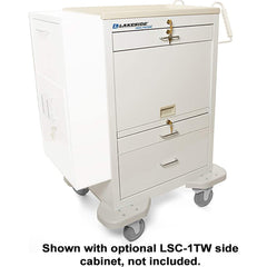 Lakeside - Carts; Type: Medical Cart ; Load Capacity (Lb.): 200.000 ; Number of Slots: 20 ; Number of Shelves: 0 ; Width (Inch): 25 ; Length (Inch): 32 - Exact Industrial Supply