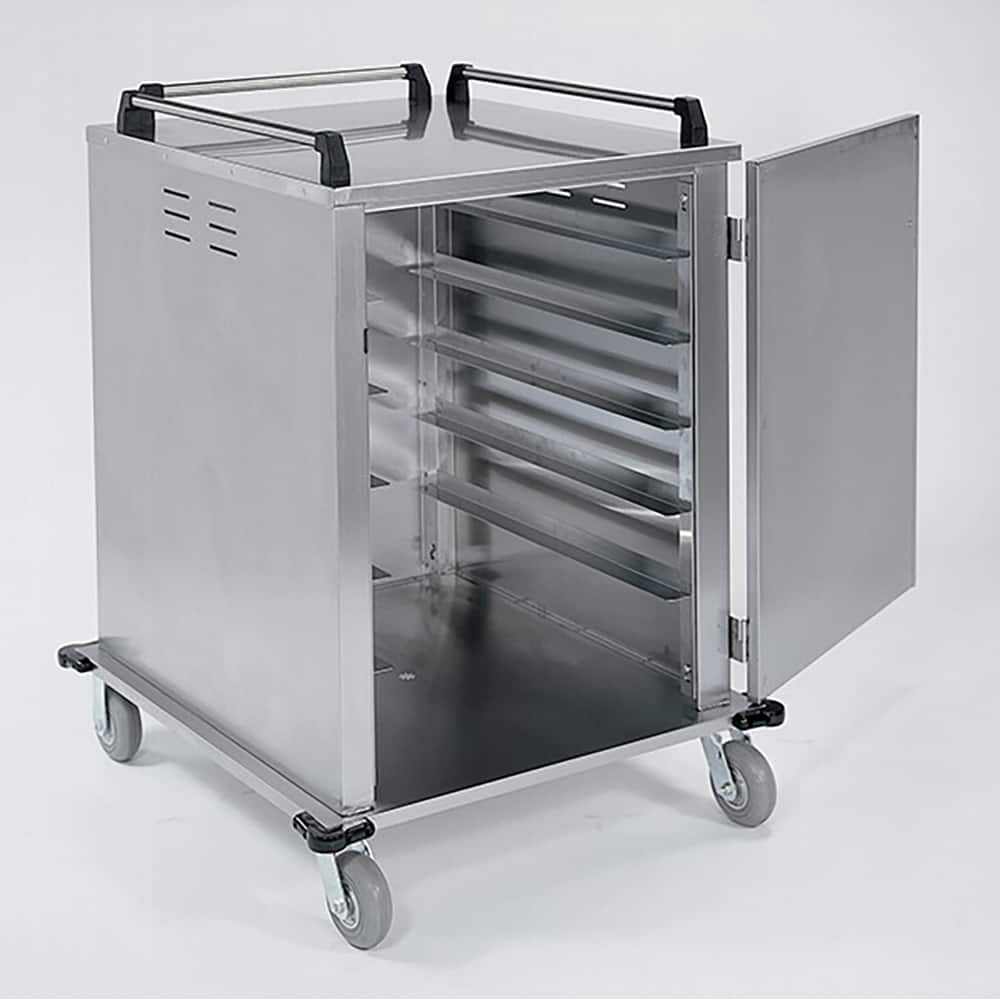 Lakeside - Carts; Type: Tray Delivery Cart ; Load Capacity (Lb.): 250.000 ; Number of Slots: 6 ; Number of Shelves: 0 ; Width (Inch): 32-1/4 ; Length (Inch): 36-3/4 - Exact Industrial Supply