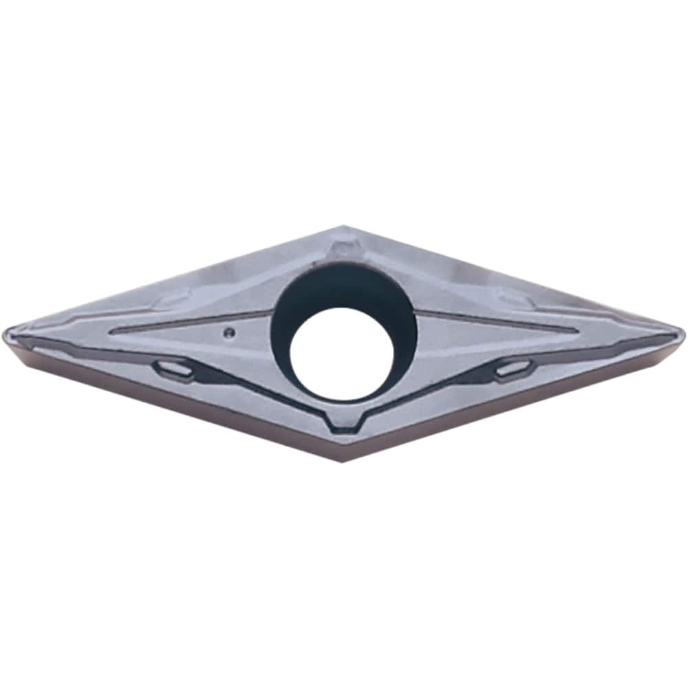 VCMT080202PP PR1225 Carbide Turning Insert Megacoat Finish, Neutral, 3/16″ Inscribed Circle, 0.0079″ Corner Radius, 0.0937″ Thick, 35° Diamond