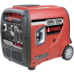 AI Power - Portable Power Generators; Fuel Type: Gasoline ; Starting Method: Manual ; Wattage: 3800 ; Wattage (kW): 3.5 ; Run Time Full Load (Hours): 5.00 ; Horsepower (HP): 5.1 - Exact Industrial Supply