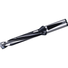 Kyocera - Replaceable-Tip Drills; Series: Magic Drill DRA ; Minimum Drill Diameter (mm): 21.00 ; Maximum Drill Diameter (mm): 21.99 ; Drill Depth by Diameter Ratio: 5xD ; Maximum Drill Depth (mm): 110.00 ; Shank Diameter (mm): 25.0000 - Exact Industrial Supply