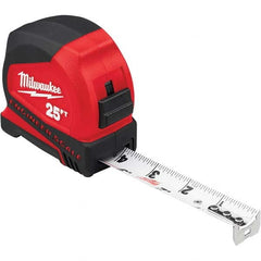 Milwaukee Tool - 25' x 1" White Blade Tape Measure - Benchmark Tooling