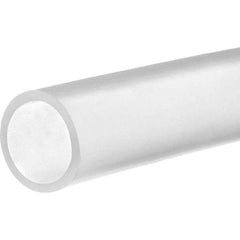 Value Collection - 5/8" ID x 3/4" OD, 50' Long, Silicone (3A) Tube - Clear, 40 Max psi, -120 to 480°F - Benchmark Tooling