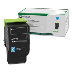 Lexmark - Office Machine Supplies & Accessories; Office Machine/Equipment Accessory Type: Toner Cartridge ; For Use With: Lexmark CS421dn; CS521dn; CS622de; CX421adn ; Color: Cyan - Exact Industrial Supply