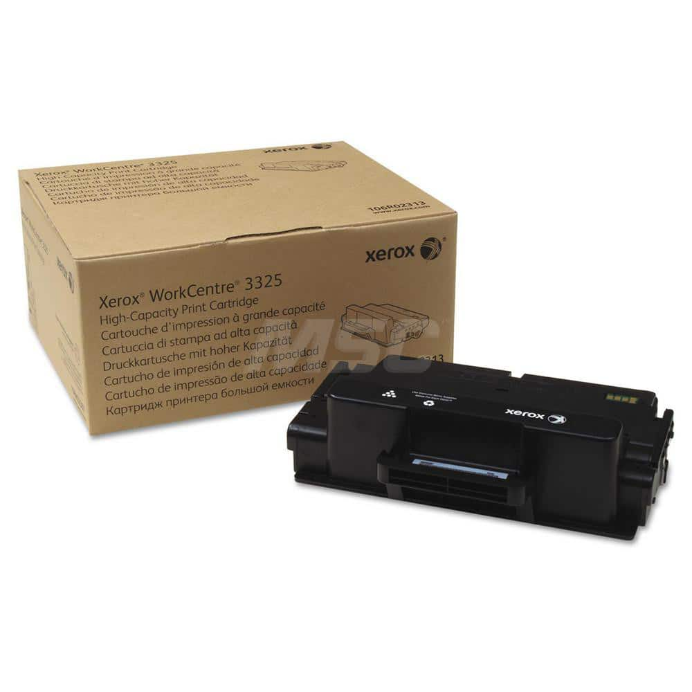 Toner Cartridge: Black Use with Workcentre 3,325