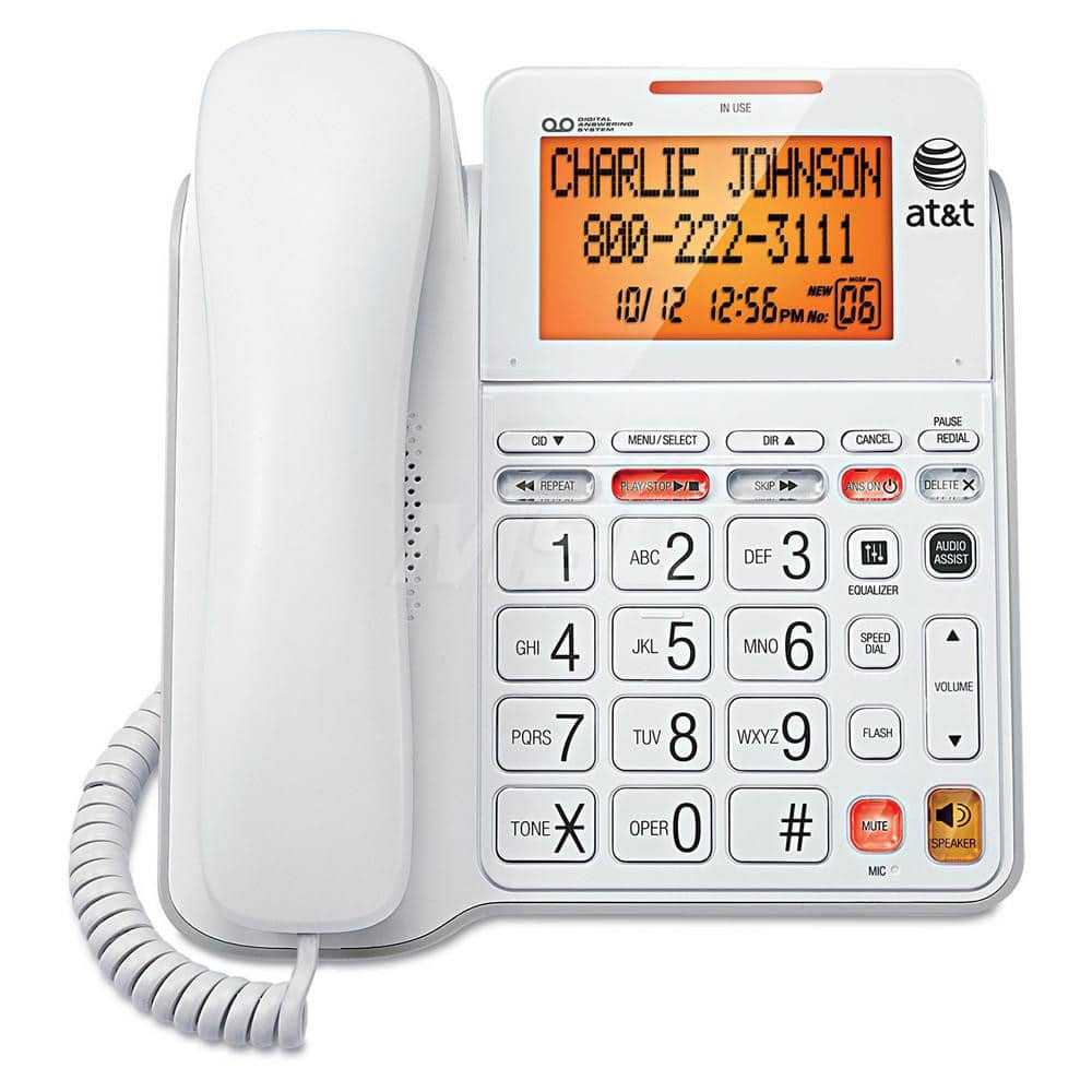 vtech - Office Machine Supplies & Accessories; Office Machine/Equipment Accessory Type: Speakerphone ; For Use With: Office Use ; Contents: Handset Cord; Line Cord; Power Supply; User's Guide ; Color: White - Exact Industrial Supply