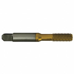 ‎1/2-13 UNC Flute H8 Bottoming HSS Standard Thread Forming Tap- TiN - Exact Industrial Supply