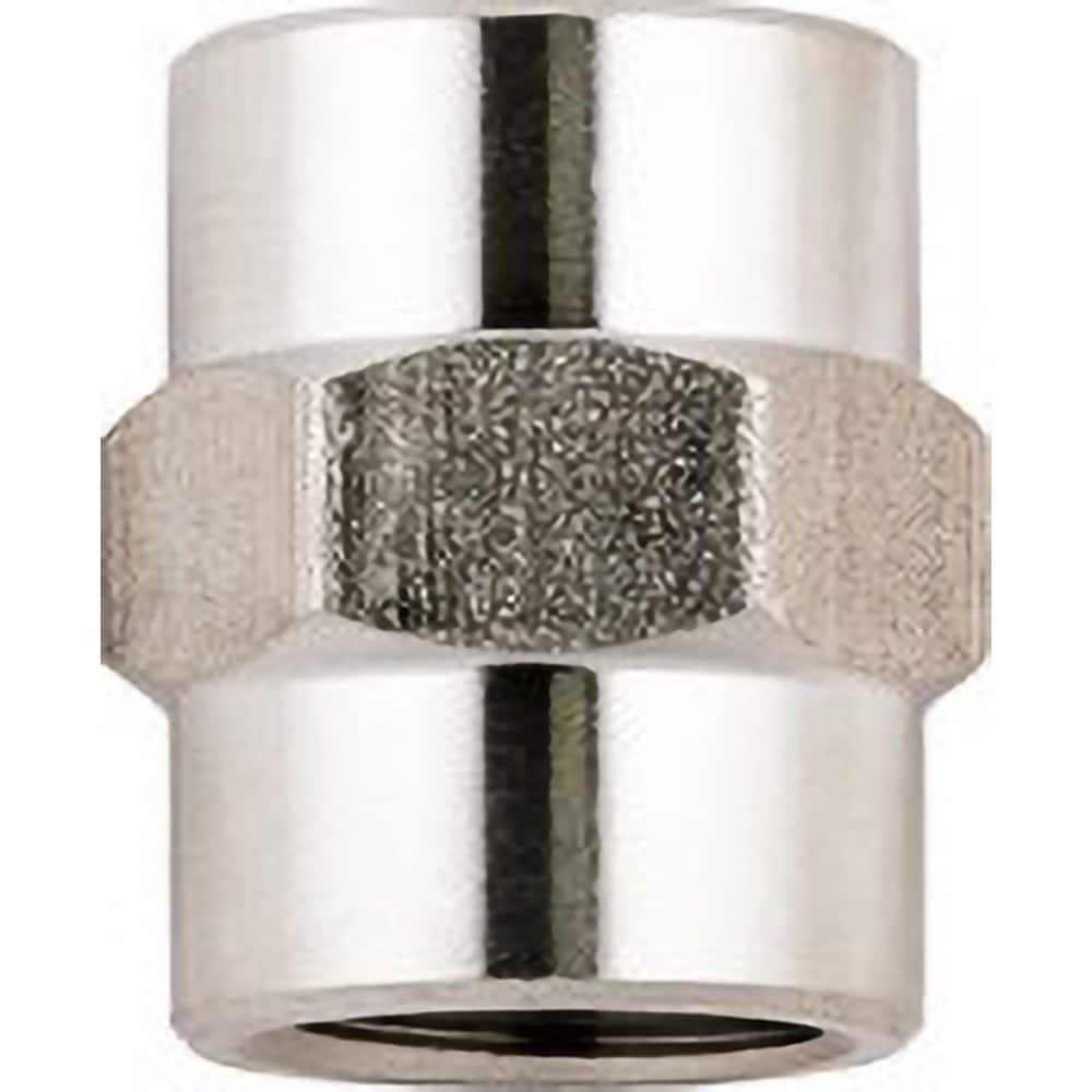 Aignep USA - Stainless Steel Pipe Fittings; Type: Sleeve Adaptor ; Fitting Size: 1/2 ; End Connections: BSPP ; Material Grade: 316L Stainless Steel ; Pressure Rating (psi): 290 - Exact Industrial Supply