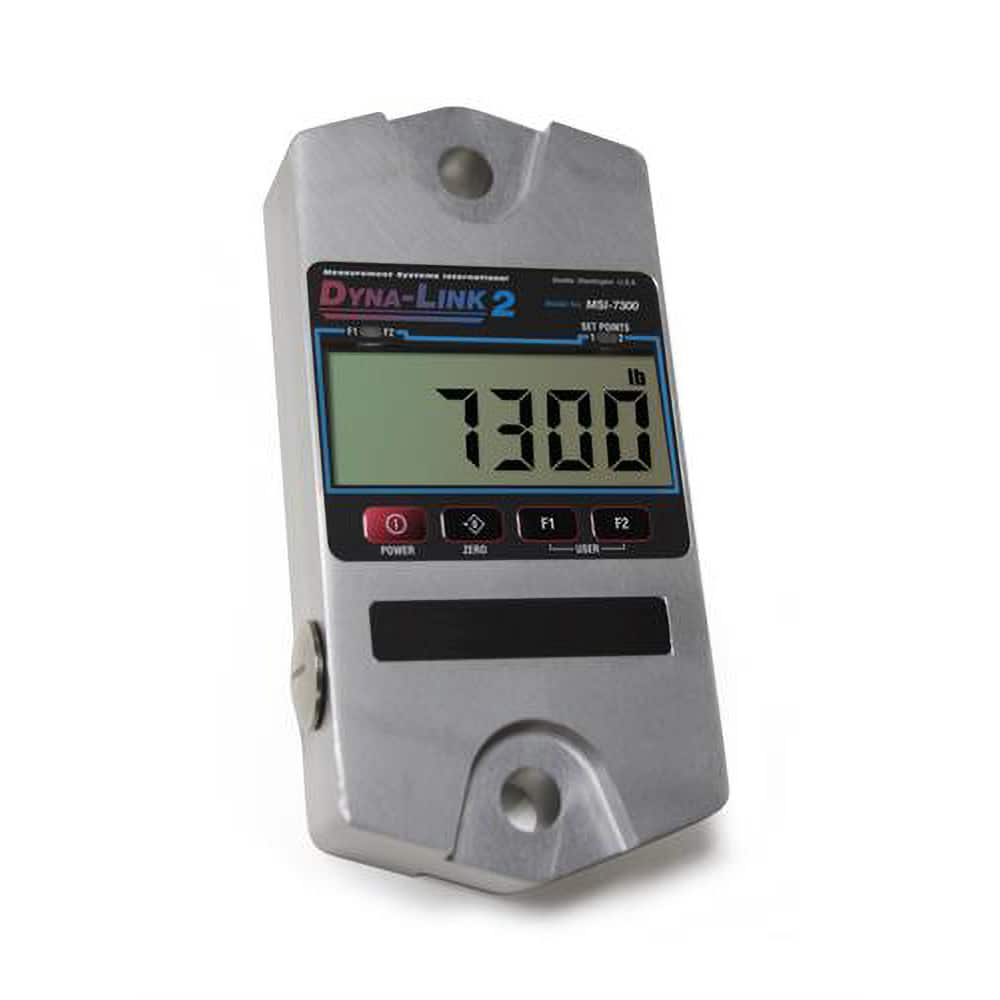 MSI - 1,000 Lb (500 Kg) 6-Digit LCD Crane Dynamometer - Exact Industrial Supply