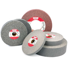 Superior Abrasives - Deburring Wheels; Wheel Type: Convolute ; Wheel Diameter (Inch): 8 ; Center Hole Size (Inch): 3 ; Abrasive Material: Aluminum Oxide ; Grade: Medium ; Density: 8 - Exact Industrial Supply