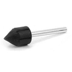 Superior Abrasives - Point Mandrels; Product Compatibility: Rubberized Point ; Hole Size Compatibility (Inch): 3/16 ; Shank Diameter (Inch): 1/8 ; Thread Size: Non-Threaded ; Overall Length (Inch): 7/16 - Exact Industrial Supply