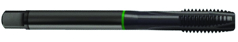 M20 x 1.5 Dia. - 6H - 4 FL - Cobalt Plug Green Ring Tap - Blk-Ox FORM-B DIN 374 - Benchmark Tooling