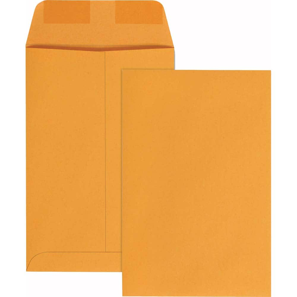 Quality Park - Mailers, Sheets & Envelopes; Type: Catalog Envelope ; Style: Gummed Flap ; Width (Inch): 9 ; Length (Inch): 6 ; Box Quantity: 100 ; Size: 6 x 9 - Exact Industrial Supply