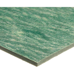 USA Sealing - Sheet Gasketing; Width (Inch): 6 ; Thickness: 1/8 (Inch); Length (Inch): 6.0000 ; Color: Green; White ; Material: Aramid Fiber with Nitrile Blend ; Maximum Working Pressure: 1400 - Exact Industrial Supply