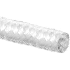 USA Sealing - Rope Gasketing; Material: Fiberglass Fiber ; Diameter (Inch): 5/16 ; Color: White - Exact Industrial Supply